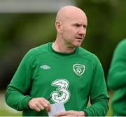 3 June 2013; Paul Doolin, Republic of Ireland Under-19 manager. Under-19 Friendly, Republic of Ireland v Ireland Colleges Selection. Johnstown House, Enfield, Co. Meath. Picture credit: David Maher / SPORTSFILE