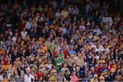 2 June 2013; Supporters of both sides watch the game. Munster GAA Hurling Senior Championship, Quarter-Final, Clare v Waterford, Semple Stadium, Thurles, Co. Tipperary. Picture credit: Ray McManus / SPORTSFILE