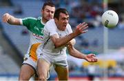 1 June 2013; John Doyle, Kildare, is tackled by Ken Casey, Offaly. Leinster GAA Football Senior Championship Quarter-Final, Offaly v Kildare, Croke Park, Dublin. Picture credit: Ray McManus / SPORTSFILE