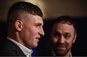 1 November 2017; Gavin Fitzgerald, Director, left, and Jamie D’alton, Producer, arrive at the Conor McGregor Notorious film premiere at the Savoy Cinema in Dublin. Photo by David Fitzgerald/Sportsfile