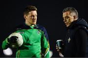 1 November 2017; Conor McManus of Ireland and Ireland selector Pádraic Joyce during Ireland International Rules Training Session at GAA Pitches, in Abbotstown, Dublin.  Photo by Sam Barnes/Sportsfile