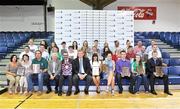 8 June 2013; A group photograph of all award winners. Basketball Ireland Annual Awards 2012/2013, National Basketball Arena, Tallaght, Dublin. Picture credit: Barry Cregg / SPORTSFILE