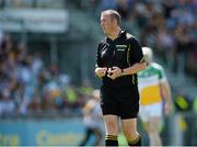 9 June 2013; Alan Kelly, referee. Leinster GAA Hurling Senior Championship Quarter-Final, Offaly v Kilkenny, O'Connor Park, Tullamore, Co. Offaly. Picture credit: Brian Lawless / SPORTSFILE