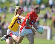 9 June 2013; Paddy Keenan, Louth, in action against Ben Brosnan, Wexford. Leinster GAA Football Senior Championship Quarter-Final, Louth v Wexford, County Grounds, Drogheda, Co. Louth. Picture credit: Dáire Brennan / SPORTSFILE