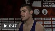 Joe Ward speaking after his semi-final victory
