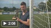 Robbie Benson of Dundalk interviewed about his Player of the Month award