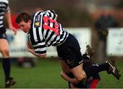 22 January 2000; Brian O'Driscoll, Blackrock in action against, Belfast Harlequinns, A.I.B League Divison 2, Blackrock v Belfast Harlequinns, Stradbrook, Dublin. Rugby. Picture credit; Damien Eagers/SPORTSFILE