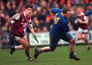 6 February 2000; Niall Sheridan, Longford. Football. Picture credit; Ray McManus/SPORTSFILE