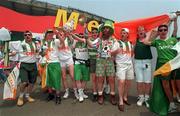 18 June 1994; Republic of Ireland supporters ahead of the FIFA World Cup 1994 Group E match between Republic of Ireland and Italy at Giants Stadium in New Jersey, USA. Photo by David Maher/Sportsfile