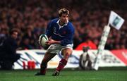6 November 1999; Christophe Dominici, France, Rugby. Picture credit; Brendan Moran/SPORTSFILE