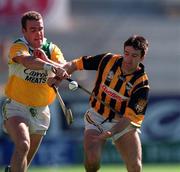 11 July 1999; Ken O'Shea, Kilkenny, in action against Kevin Martin, Offaly. Kilkenny v Offaly, Leinster Hurling Final, Croke Park, Dublin. Picture credit; Ray McManus/SPORTSFILE