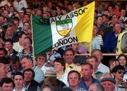 11 July 1999; Offaly fans pictured in Croke Park. Kilkenny v Offaly, Leinster Hurling Final, Croke Park, Dublin. Picture credited; Ray McManus/SPORTSFILE