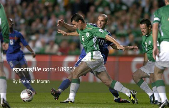 Republic of Ireland v France Republic of Ireland v France