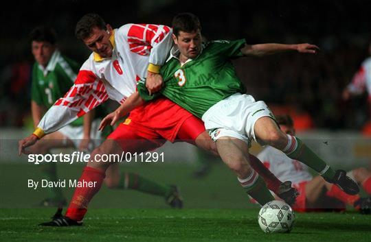 Republic of Ireland v Macedonia - FIFA World Cup 1998 Group 8 Qualifier