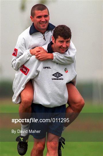 Republic of Ireland Training Session Republic of Ireland Training Session