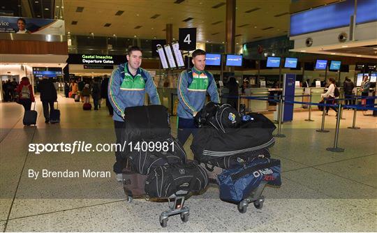 Ireland International Rules Team Departure Ireland International Rules Team Departure