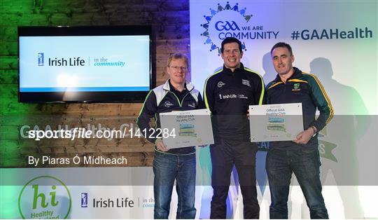 GAA Healthy Clubs Recognition Event GAA Healthy Clubs Recognition Event