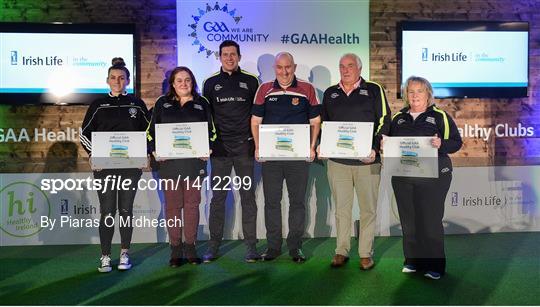 GAA Healthy Clubs Recognition Event GAA Healthy Clubs Recognition Event