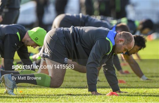 Ireland Squad Training and Press Conference