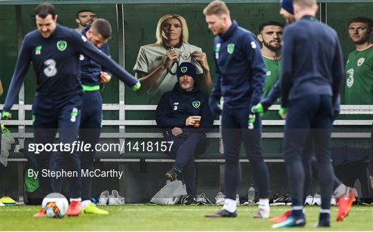 Republic of Ireland Squad Training & Press Conference