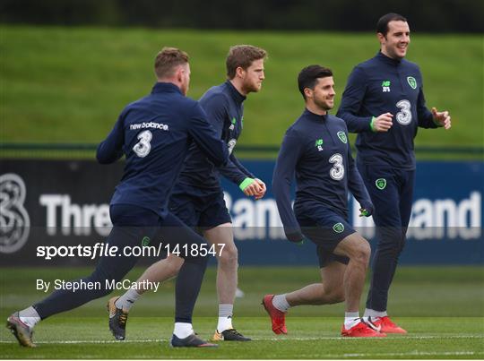 Republic of Ireland Squad Training & Press Conference