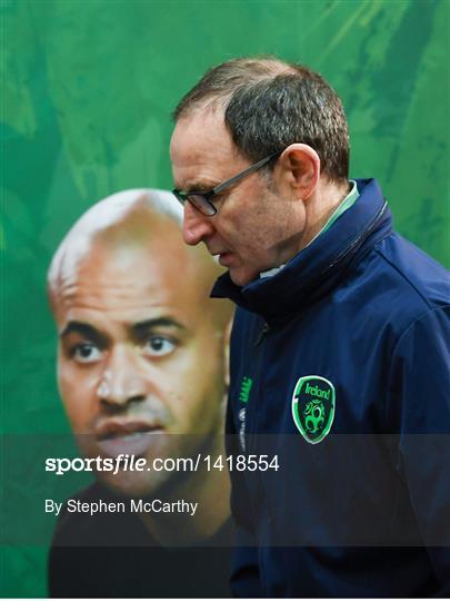 Republic of Ireland Squad Training & Press Conference