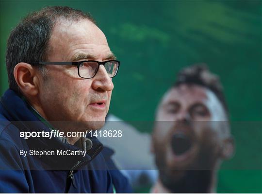 Republic of Ireland Squad Training & Press Conference