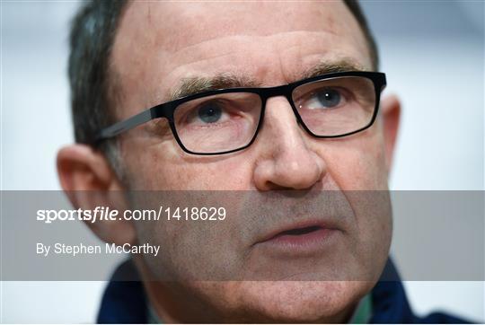 Republic of Ireland Squad Training & Press Conference