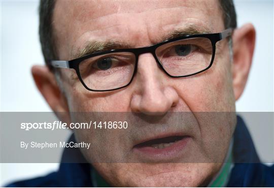 Republic of Ireland Squad Training & Press Conference Republic of Ireland Squad Training & Press Conference