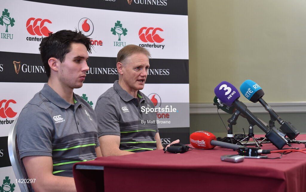 Sportsfile - Ireland Rugby Squad Training and Press Conference - 1420297