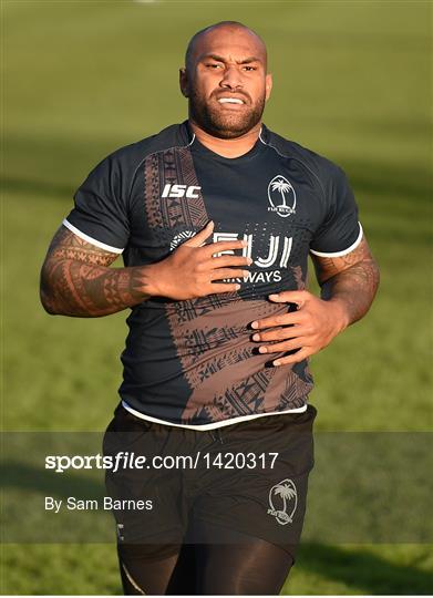 Fiji Rugby Squad Training and Press Conference