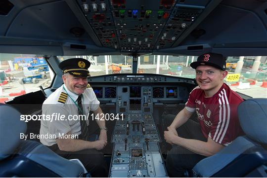 Aer Lingus send off for the Galway Hurling Team competing in the AIG Fenway Hurling Classic