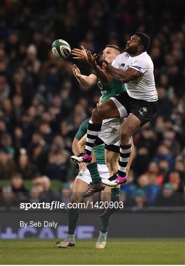 Ireland v Fiji - Guinness Series International Ireland v Fiji - Guinness Series International