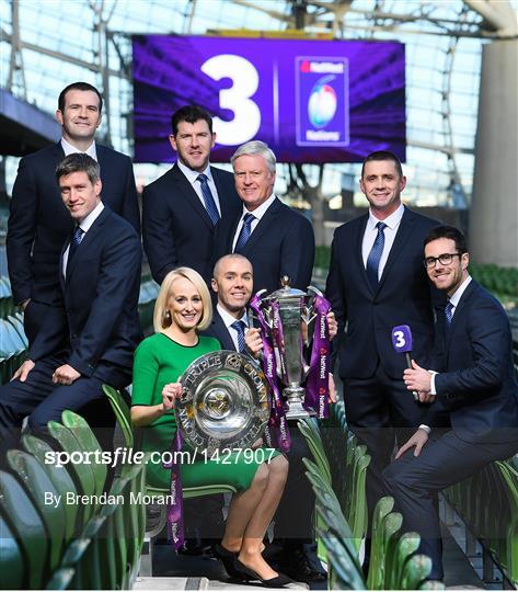 TV3 Announces Line-up for 2018 Six Nations Rugby Championship Coverage