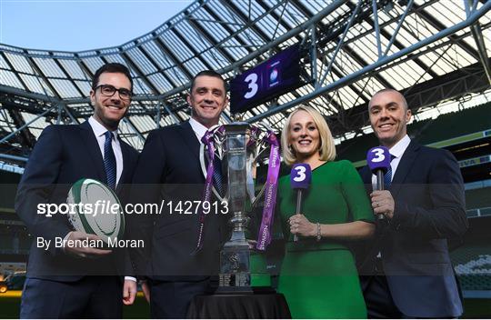 TV3 Announces Line-up for 2018 Six Nations Rugby Championship Coverage