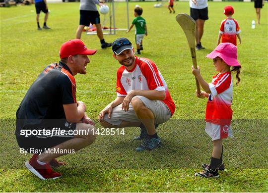 PwC All Star Tour 2017 - Coaching session at Singapore Gaelic Lions