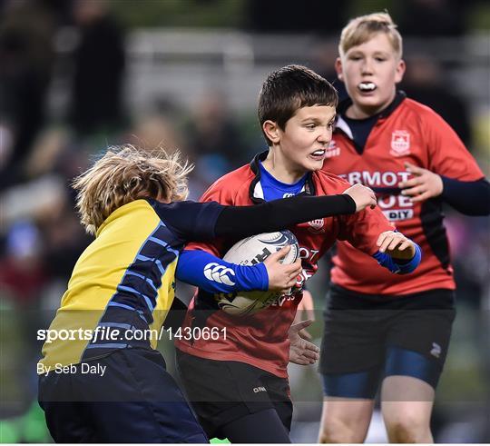 Bank of Ireland Half-Time Minis at Leinster v Exeter Chiefs - European Rugby Champions Cup Pool 3 Round 4