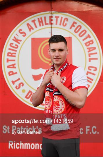 St Patrick’s Athletic introduce new signing Kevin Toner