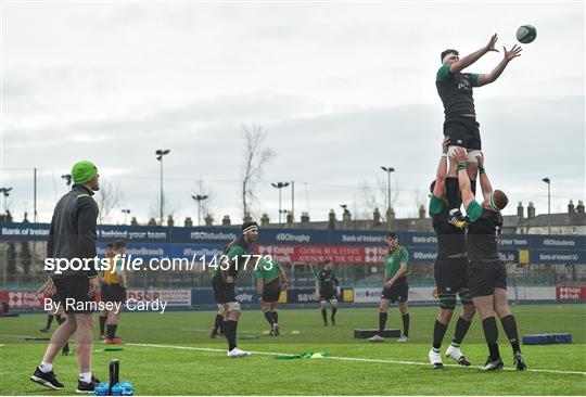 Ireland U20 v Leinster Development - Friendly