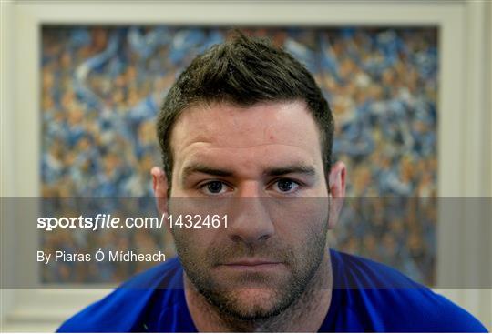 Leinster Rugby Squad Training and Press Conference