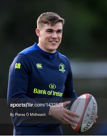 Leinster Rugby Squad Training and Press Conference Leinster Rugby Squad Training and Press Conference