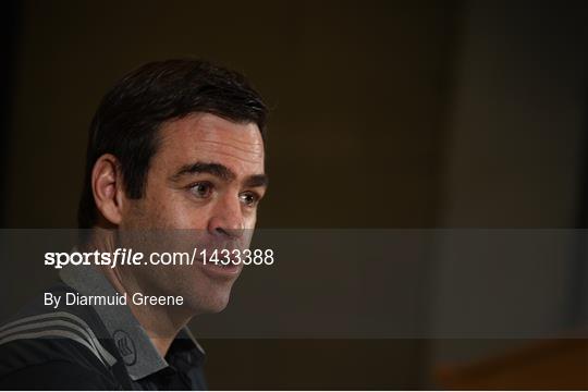 Munster Rugby Squad Training and Press Conference