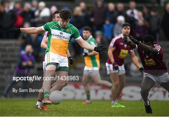 Westmeath v Offaly - Bord na Mona O'Byrne Cup semi-final Westmeath v Offaly - Bord na Mona O'Byrne Cup semi-final