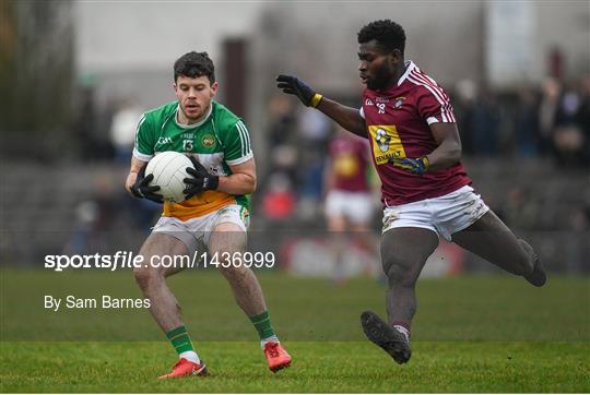 Westmeath v Offaly - Bord na Mona O'Byrne Cup semi-final Westmeath v Offaly - Bord na Mona O'Byrne Cup semi-final