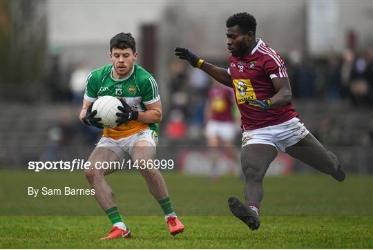 Westmeath v Offaly - Bord na Mona O'Byrne Cup semi-final