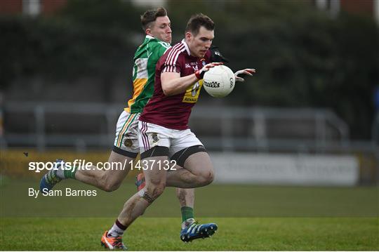 Westmeath v Offaly - Bord na Mona O'Byrne Cup semi-final