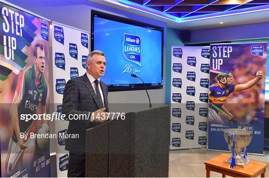 Allianz Football League 2018 Launch
