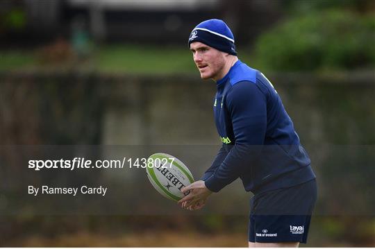 Leinster Rugby Press Conference and Squad Training