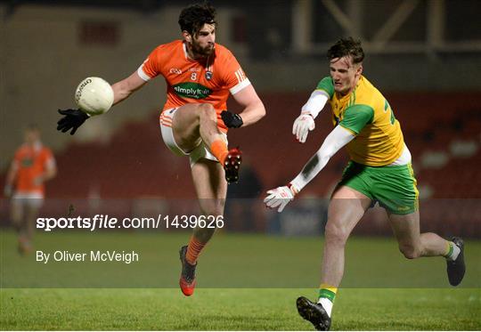 Donegal v Armagh - Bank of Ireland Dr. McKenna Cup semi-final