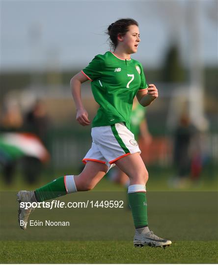 Republic of Ireland v Denmark - Women's Under 17 International Friendly Republic of Ireland v Denmark - Women's Under 17 International Friendly